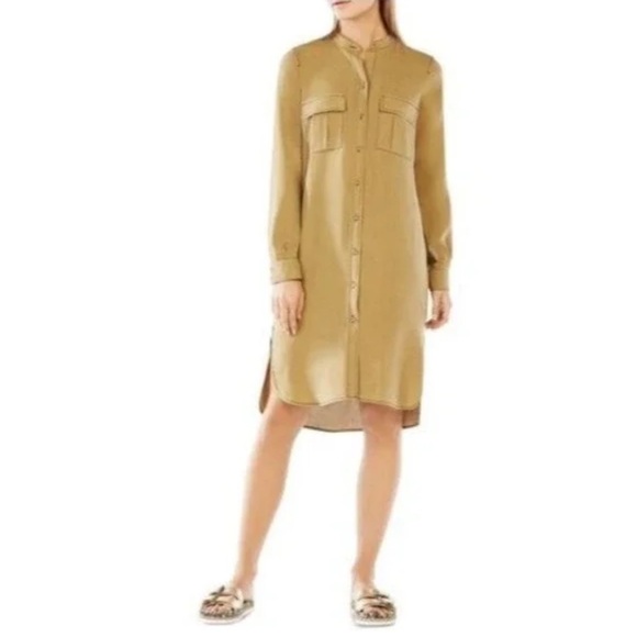 BCBGMAXAZRIA Maddox tunic in Camel - Picture 2 of 13